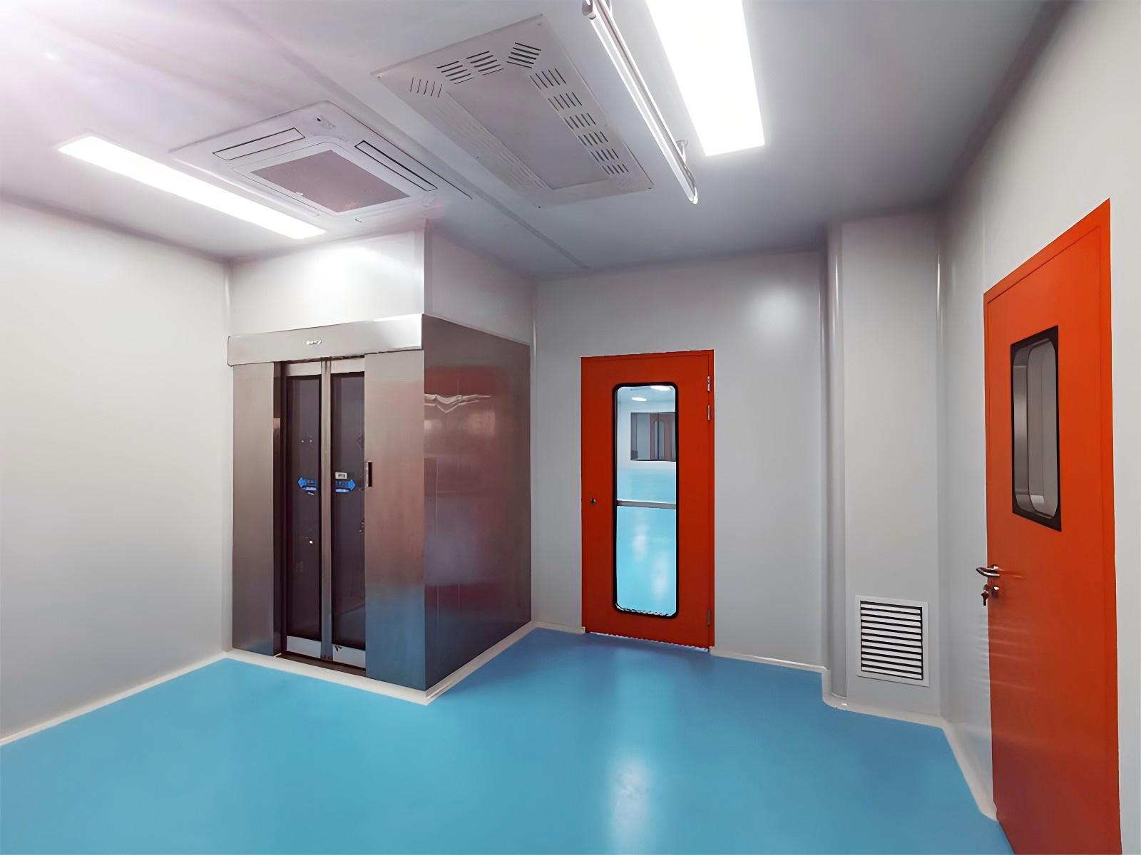 air shower clean room