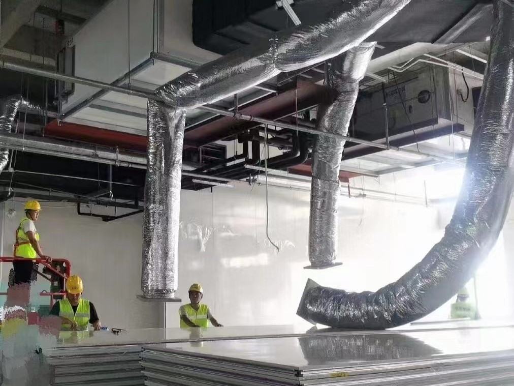 clean room installation