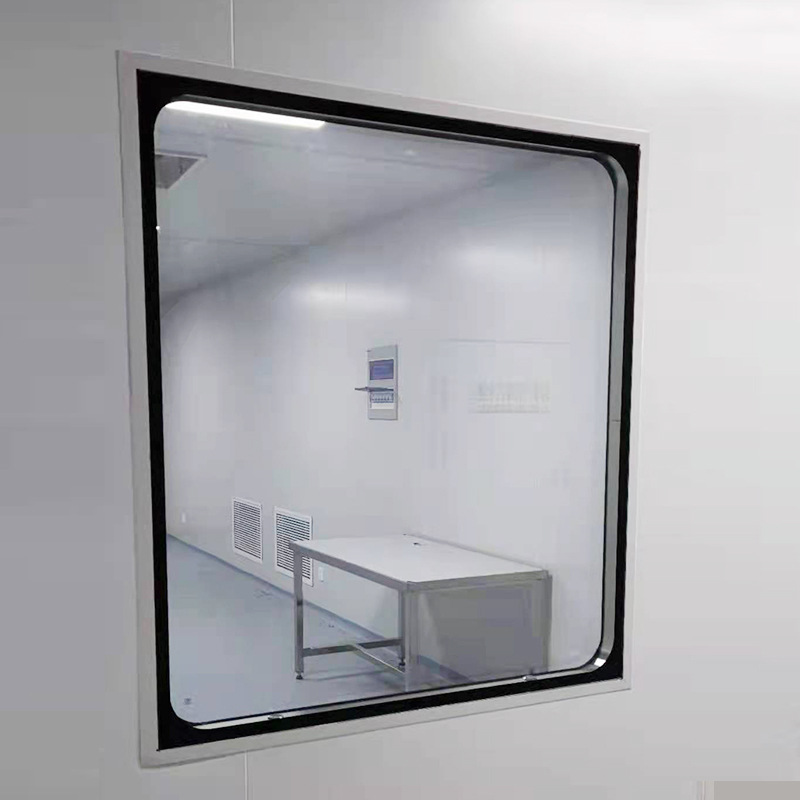 cleanroom glass panel