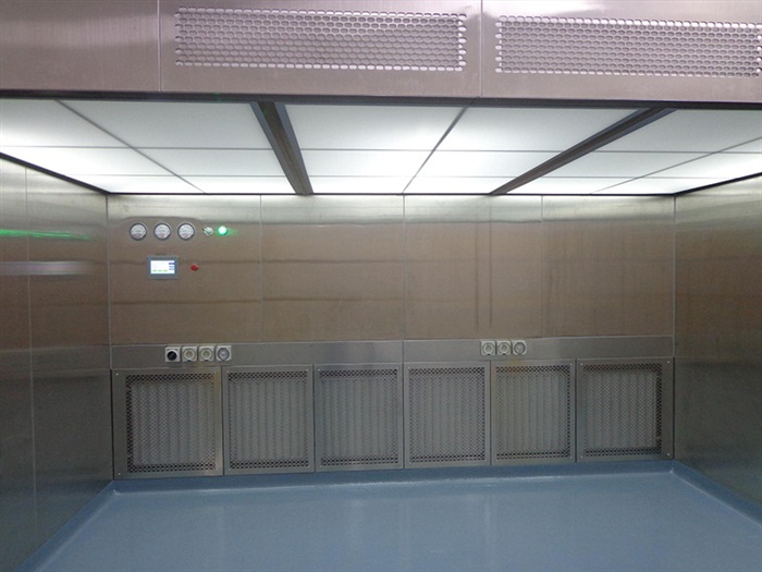 downflow booth