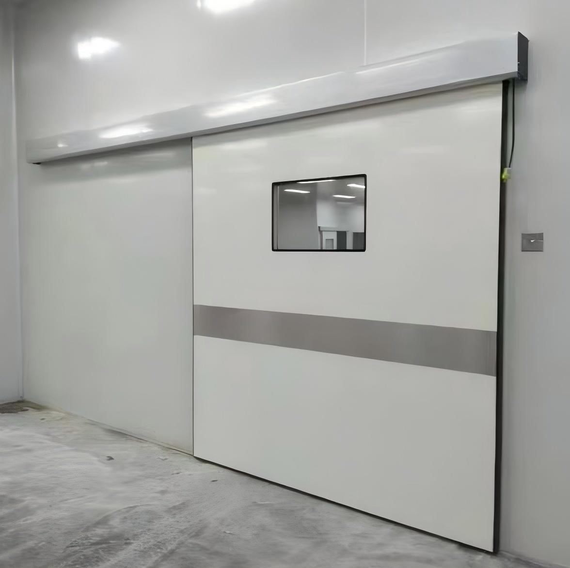 sliding door for clean room