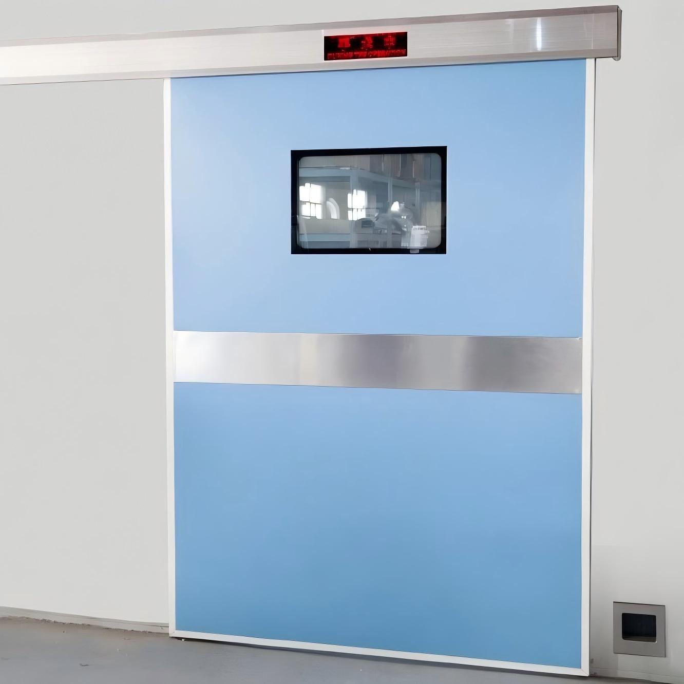sliding door for cleanroom