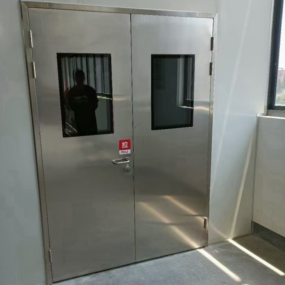 stainless steel clean room door