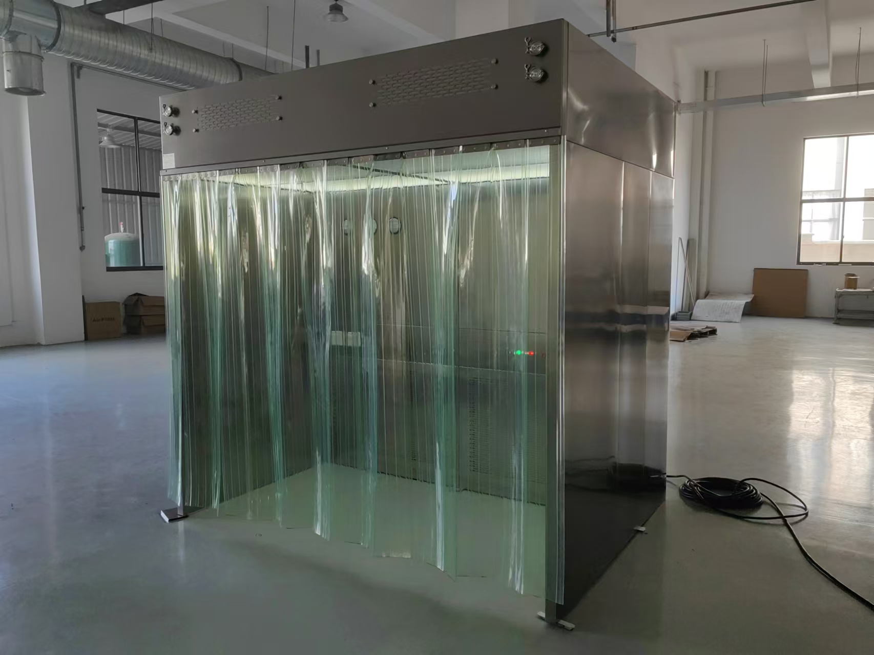 weighing booth